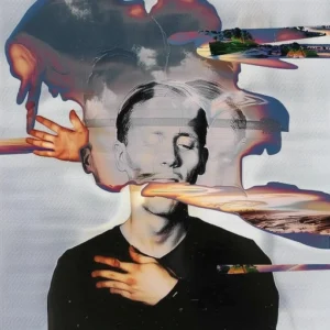 pfp glitchcore dreamy vibe