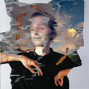 glitchcore pfp static effect