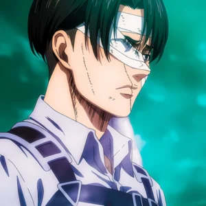 dark levi pfp anime