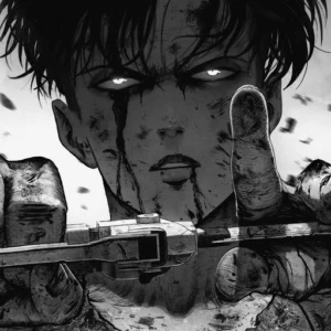 cool levi pfp black