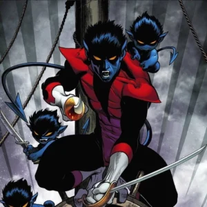 nightcrawler comic pfp night scene