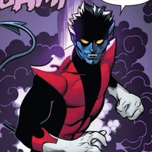 nightcrawler comic pfp heroic stance