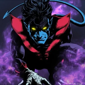 nightcrawler pfp x men serious face