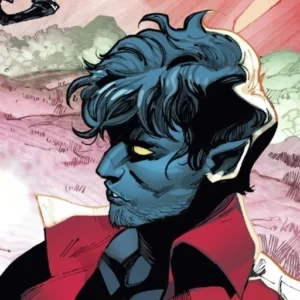 nightcrawler comic pfp blue outfit
