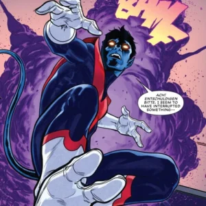 nightcrawler pfp dramatic fight scene