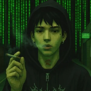 profile pfp tiktok blue theme