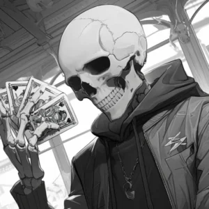 funny skeleton pfp meme vibe