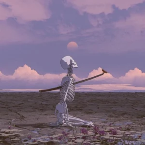 skeleton pfp y2k aesthetic tone