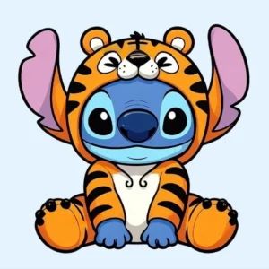 stich pfp blue aesthetic