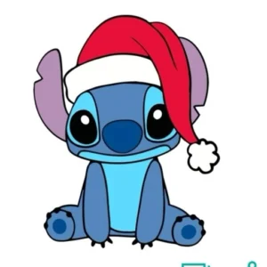 stitch pfp christmas cute