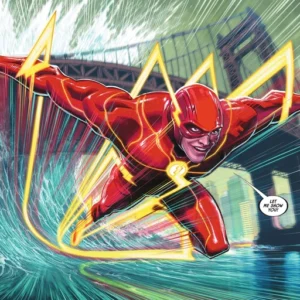the flash pfp comic style