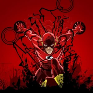 the flash pfp cool pose