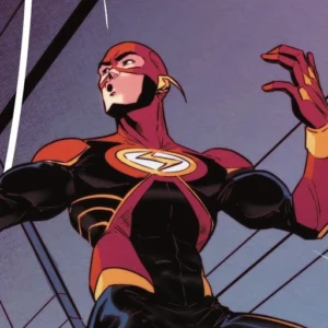 wally west pfp running pose
