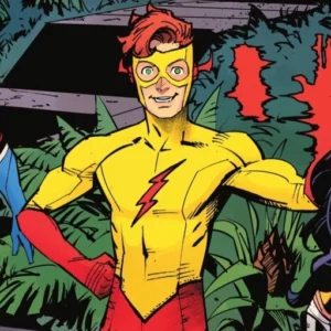 wally west pfp comic style