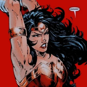 wonder woman pfp striking