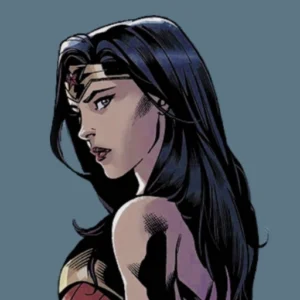wonder woman profile shot icon