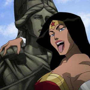 wonder woman pfp smiling