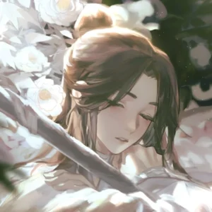 xie lian pfp fantasy mood