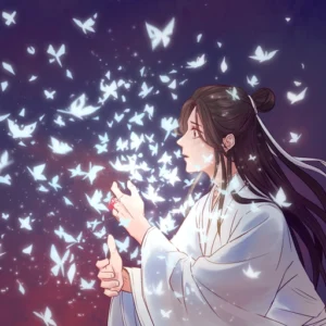 xie lian pfp aesthetic vibe