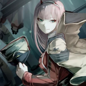 zero two halloween pfp