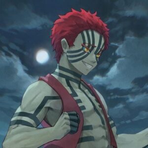 Akaza anime eyes PFP