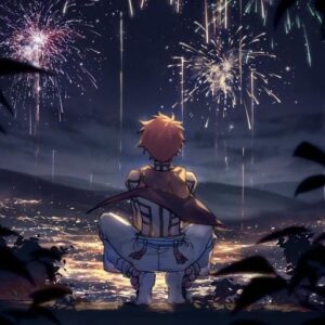 Akaza demon aura PFP