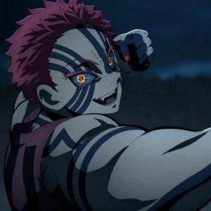 Akaza evil smile PFP