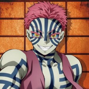 Akaza fighting pose PFP