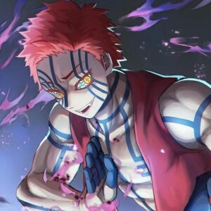 Demon Slayer Akaza PFP