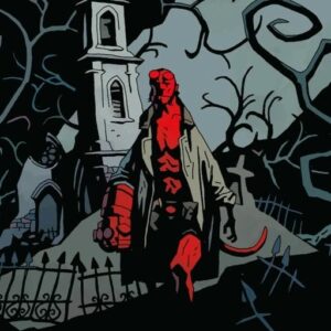 Hellboy pfp digital art