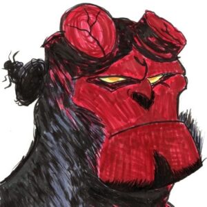 Hellboy pfp image art