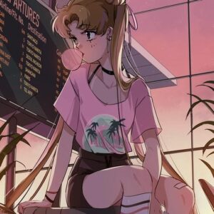 Sailor Moon cute smile PFP