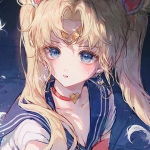 Sailor Moon sparkles PFP