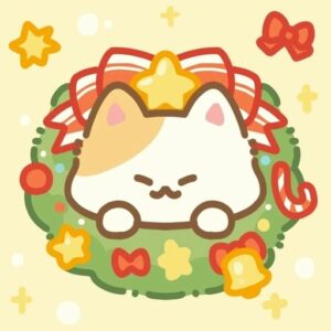 aesthetic christmas pfp background