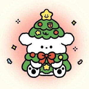 anime christmas pfp hd