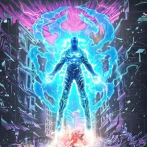 blue beetle pfp glowing effect