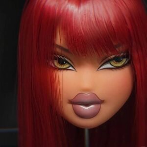 cartoon bratz pfp chic expression