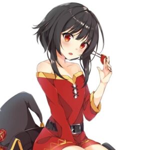 casting spell konosuba megumin pfp