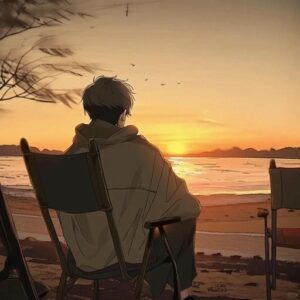 chill pfp clean background