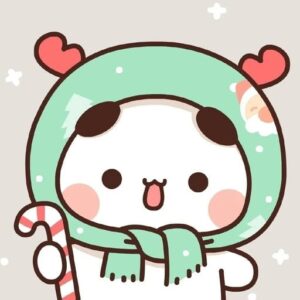 christmas pfp aesthetic style