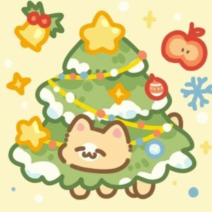 christmas pfps anime style