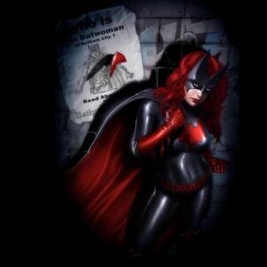 close up face batwoman pfp