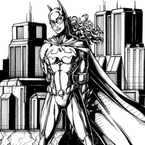 comic style batwoman pfp