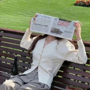 confident pfp girl expression