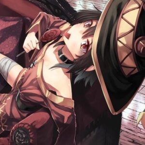 cute expression megumin profile picture