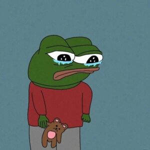 cute frog pfp in cottagecore style