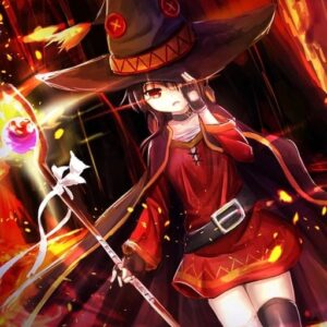 digital art megumin pfp