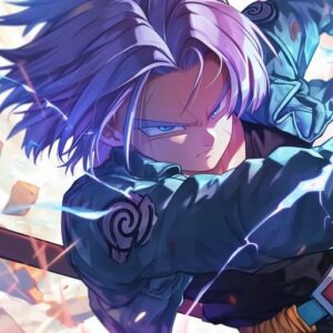 future trunks pfp manga art