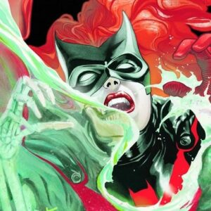 glowing eyes batwoman pfp