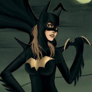 heroic pose batgirl profile pic
